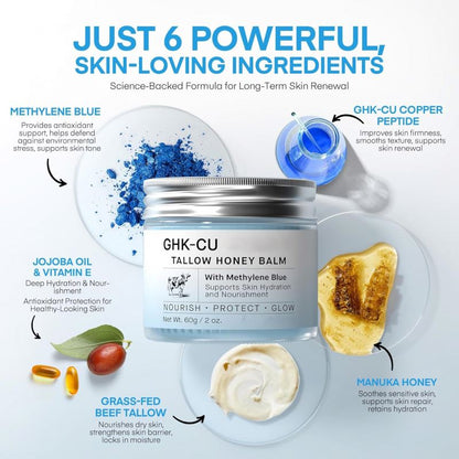 GHK-Cu Honey Tallow Balm